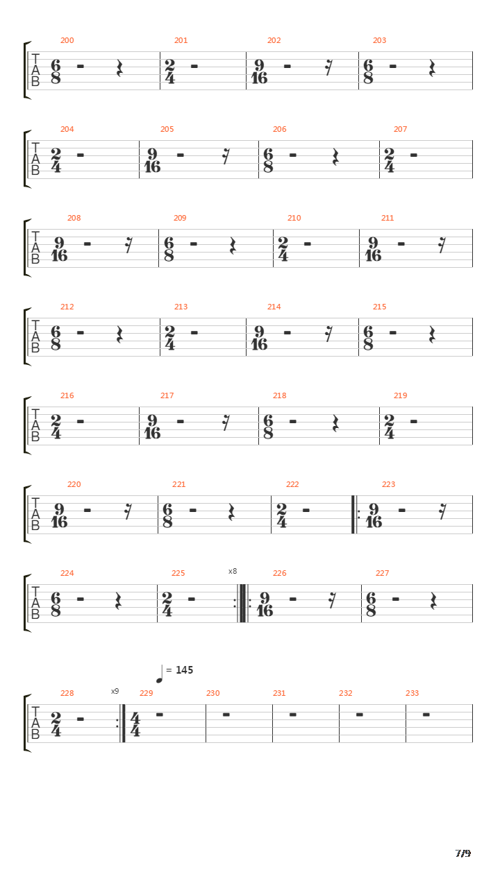 Cygnus Vismund Cygnus吉他谱