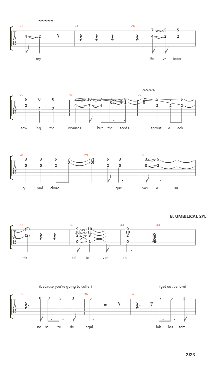 Cygnus Vismund Cygnus吉他谱