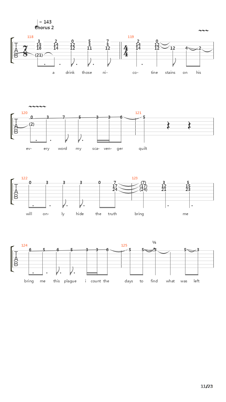 Cygnus Vismund Cygnus吉他谱