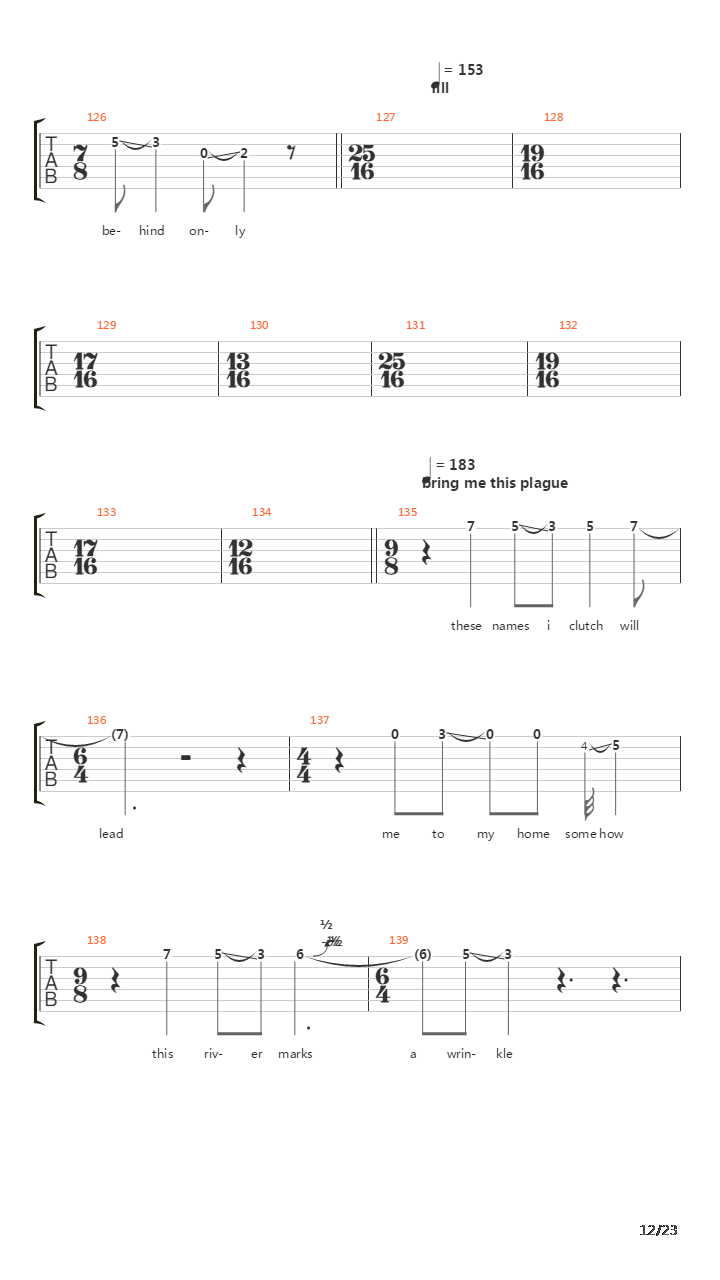 Cygnus Vismund Cygnus吉他谱