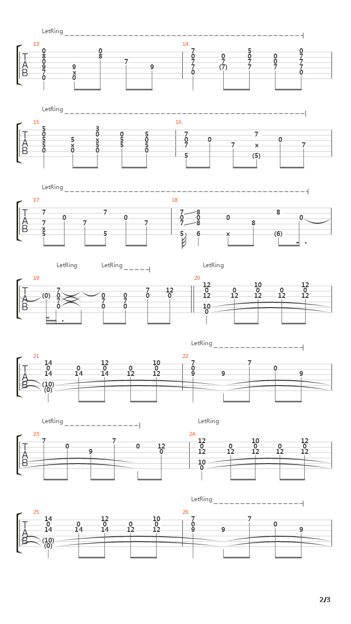 Sarcophagi吉他谱