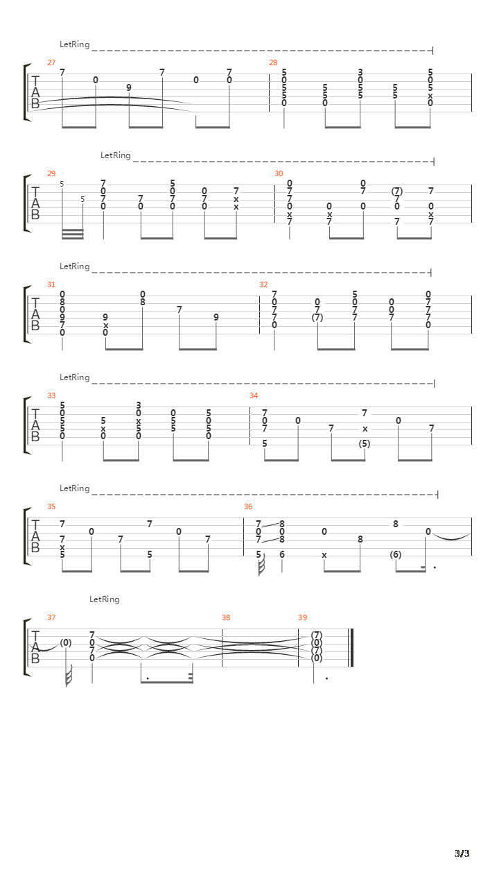 Sarcophagi吉他谱