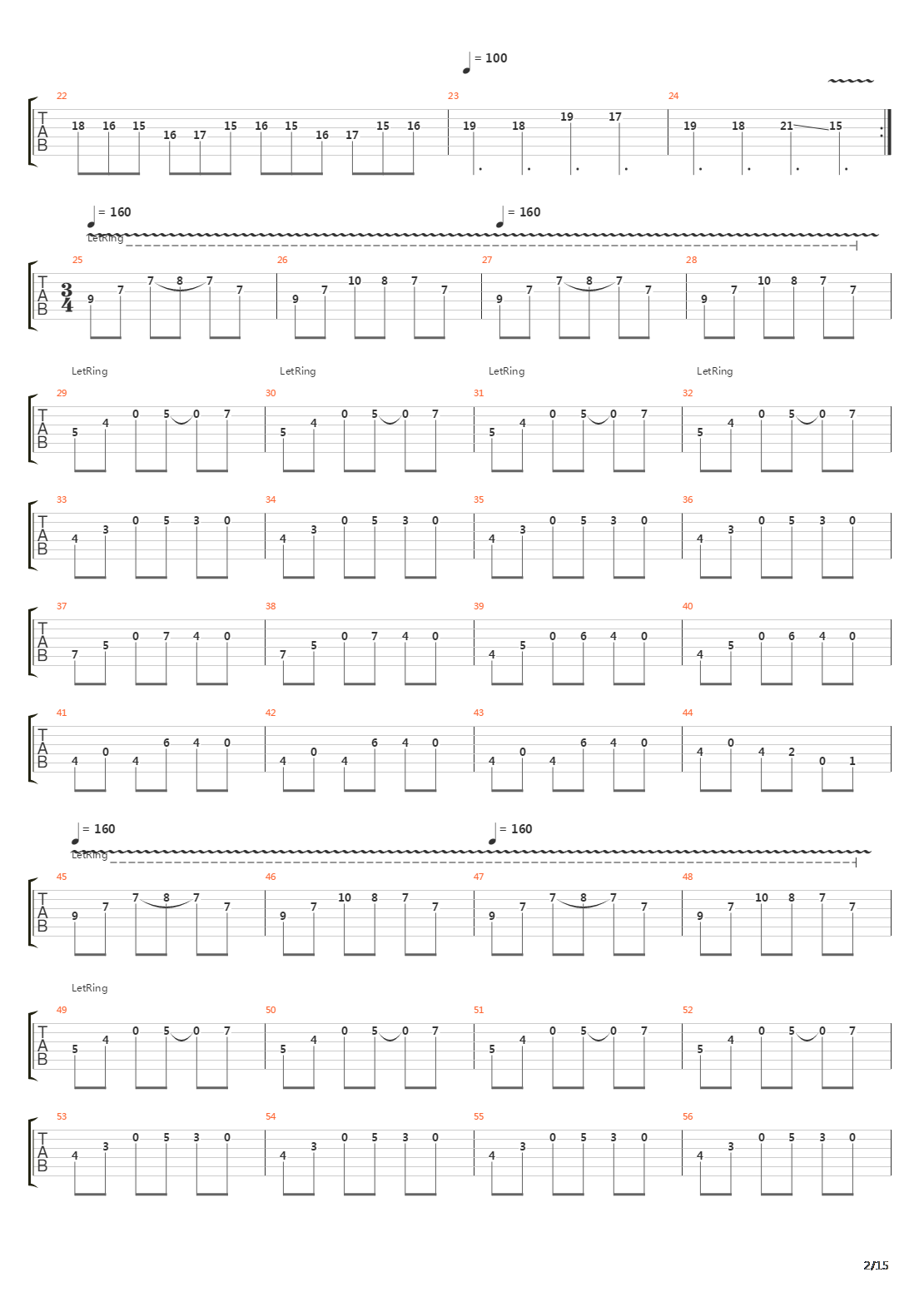 Tetragrammaton吉他谱