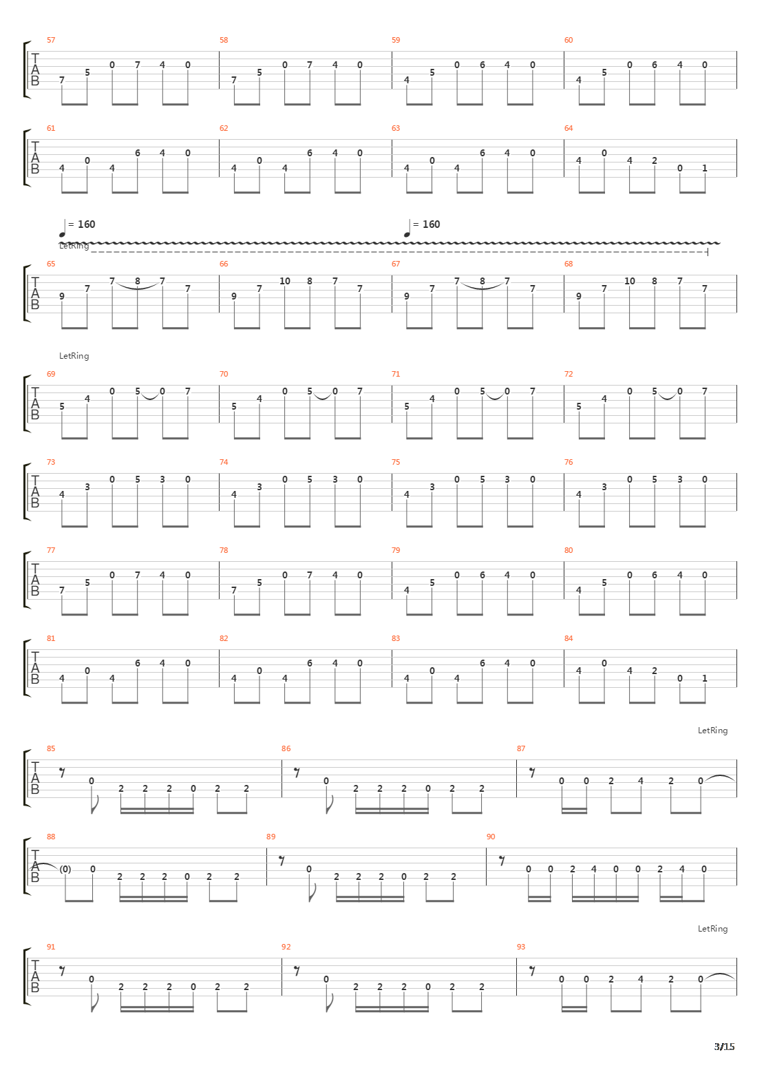 Tetragrammaton吉他谱