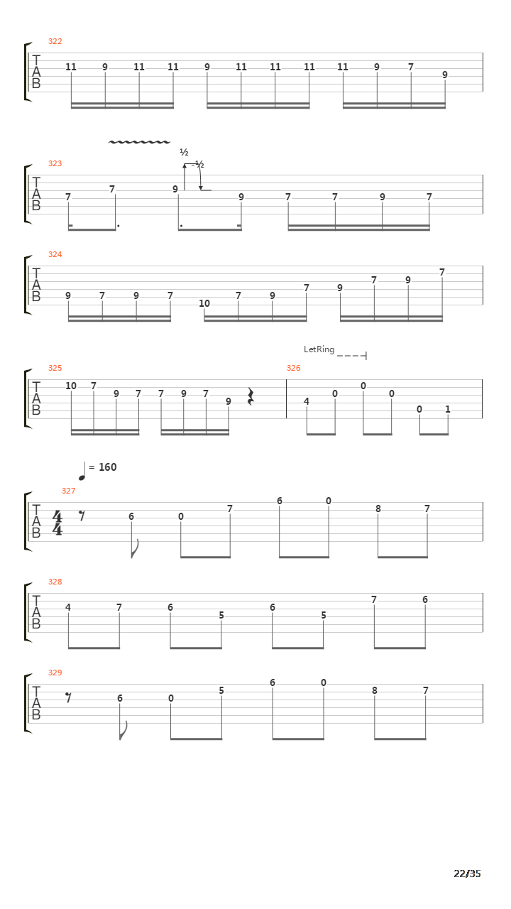 Tetragrammaton吉他谱