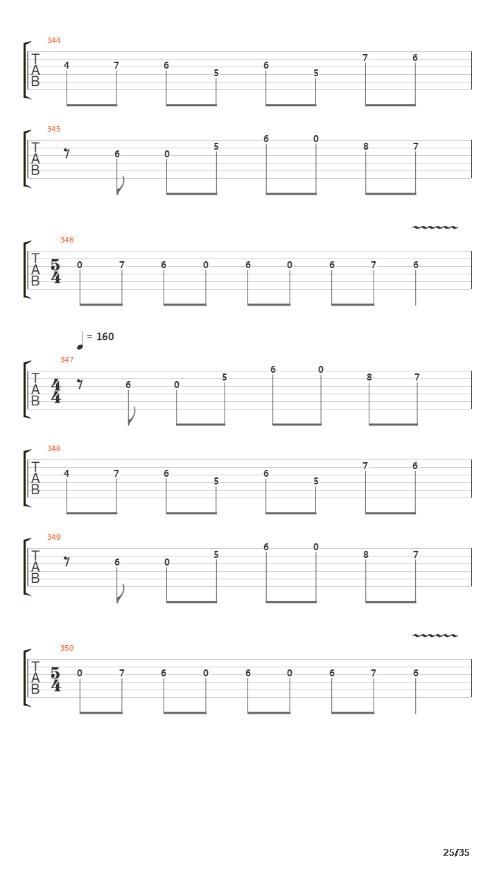 Tetragrammaton吉他谱