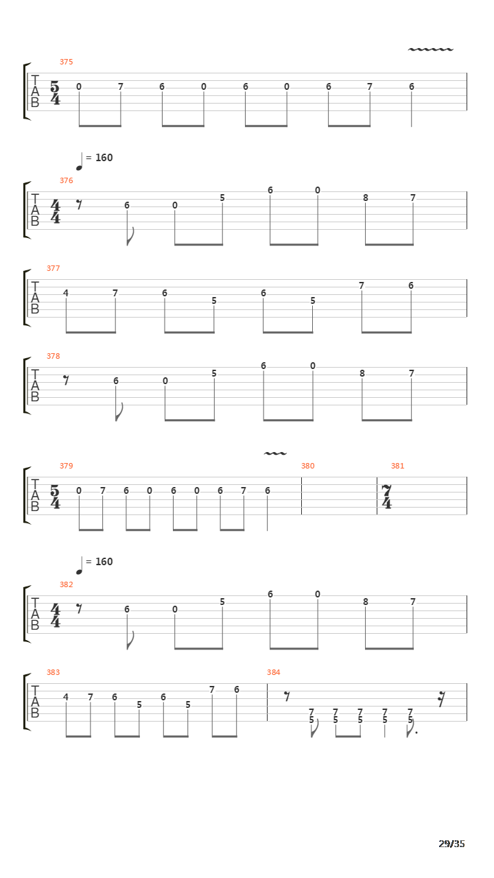 Tetragrammaton吉他谱