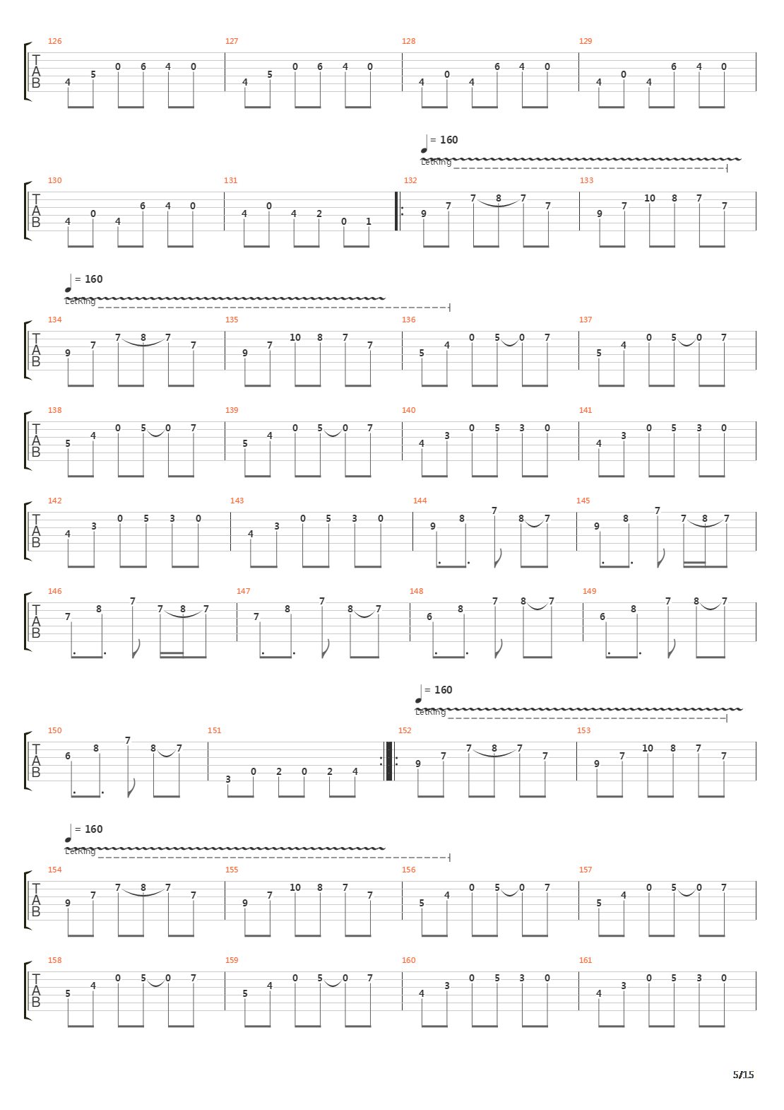 Tetragrammaton吉他谱