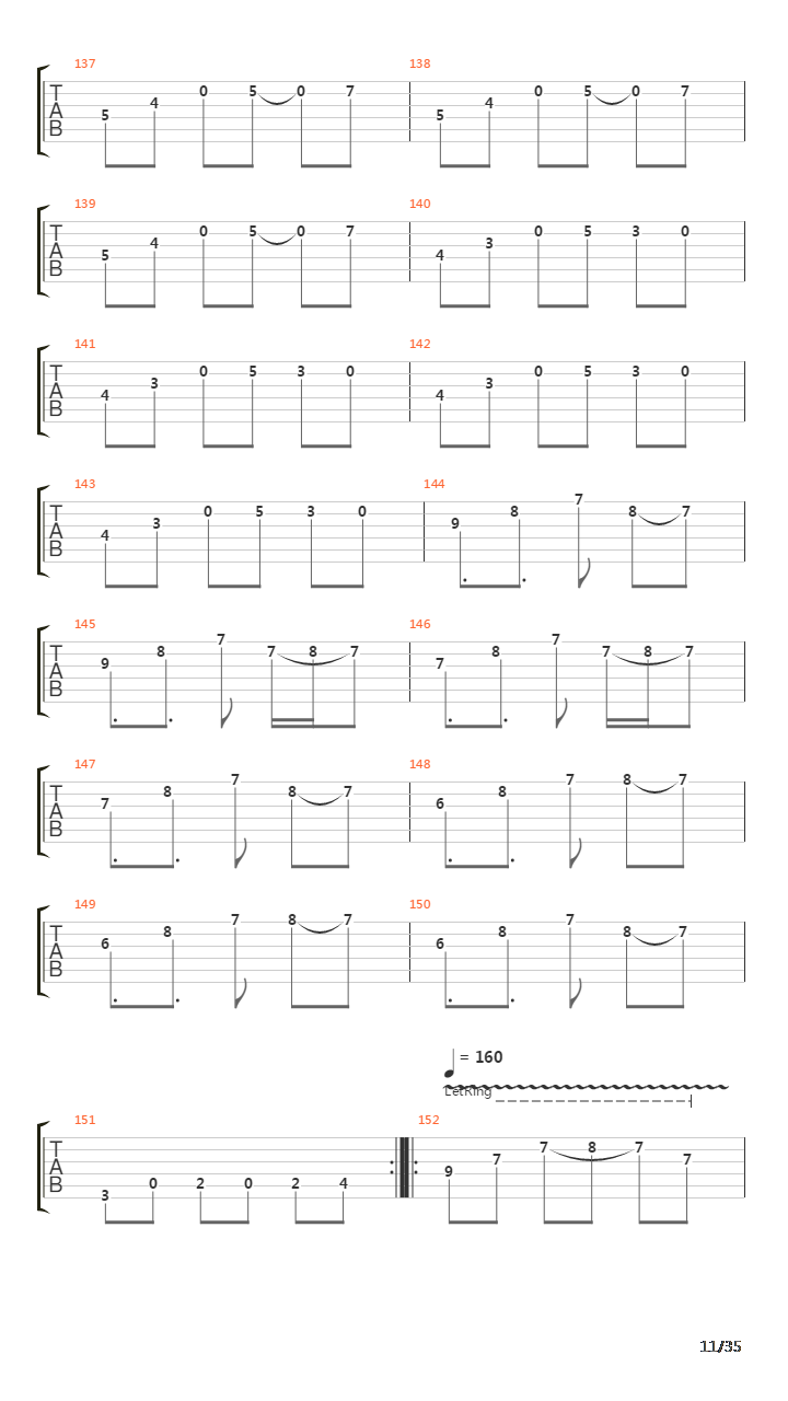 Tetragrammaton吉他谱