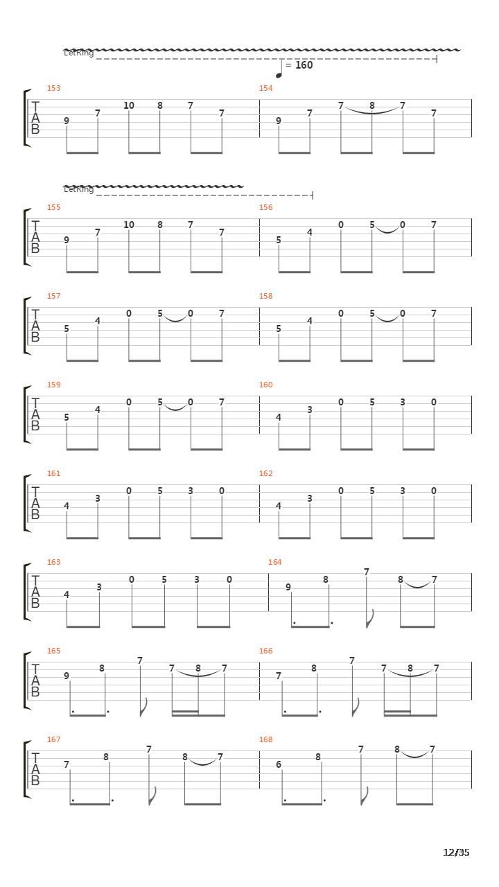 Tetragrammaton吉他谱