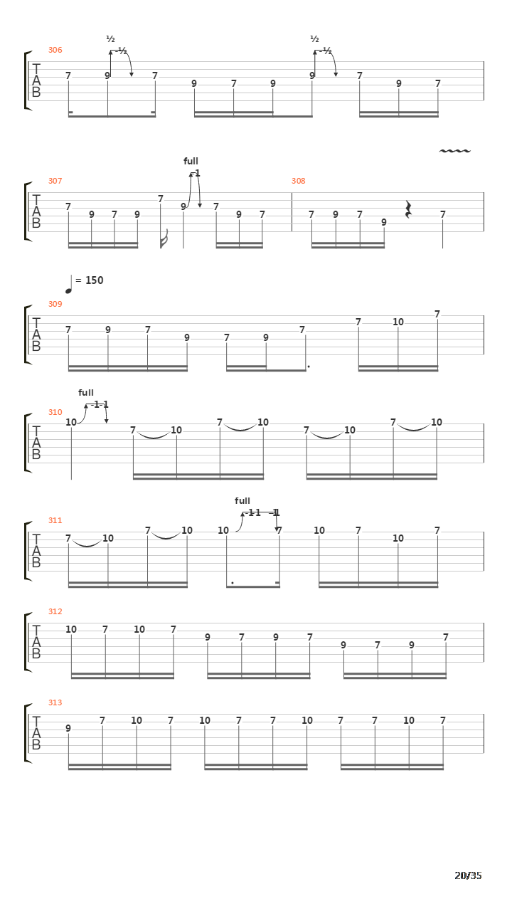 Tetragrammaton吉他谱