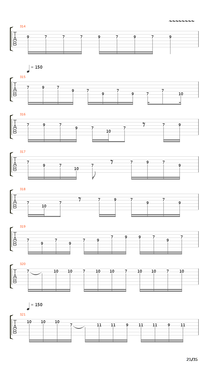 Tetragrammaton吉他谱