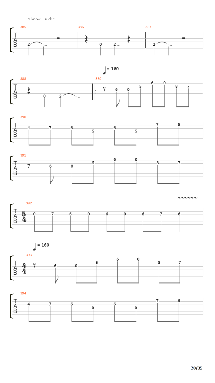 Tetragrammaton吉他谱