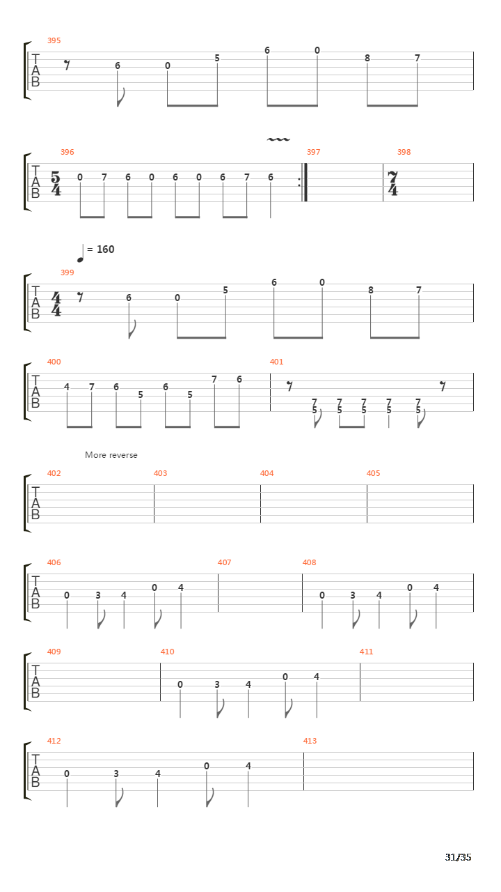 Tetragrammaton吉他谱