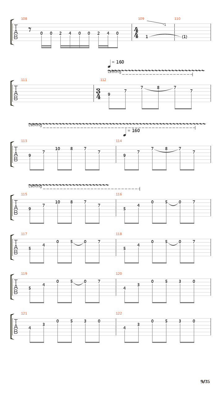 Tetragrammaton吉他谱