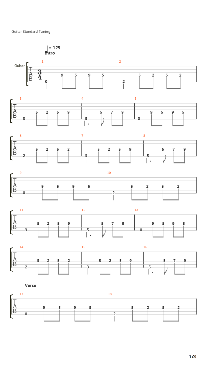 Vermicide吉他谱