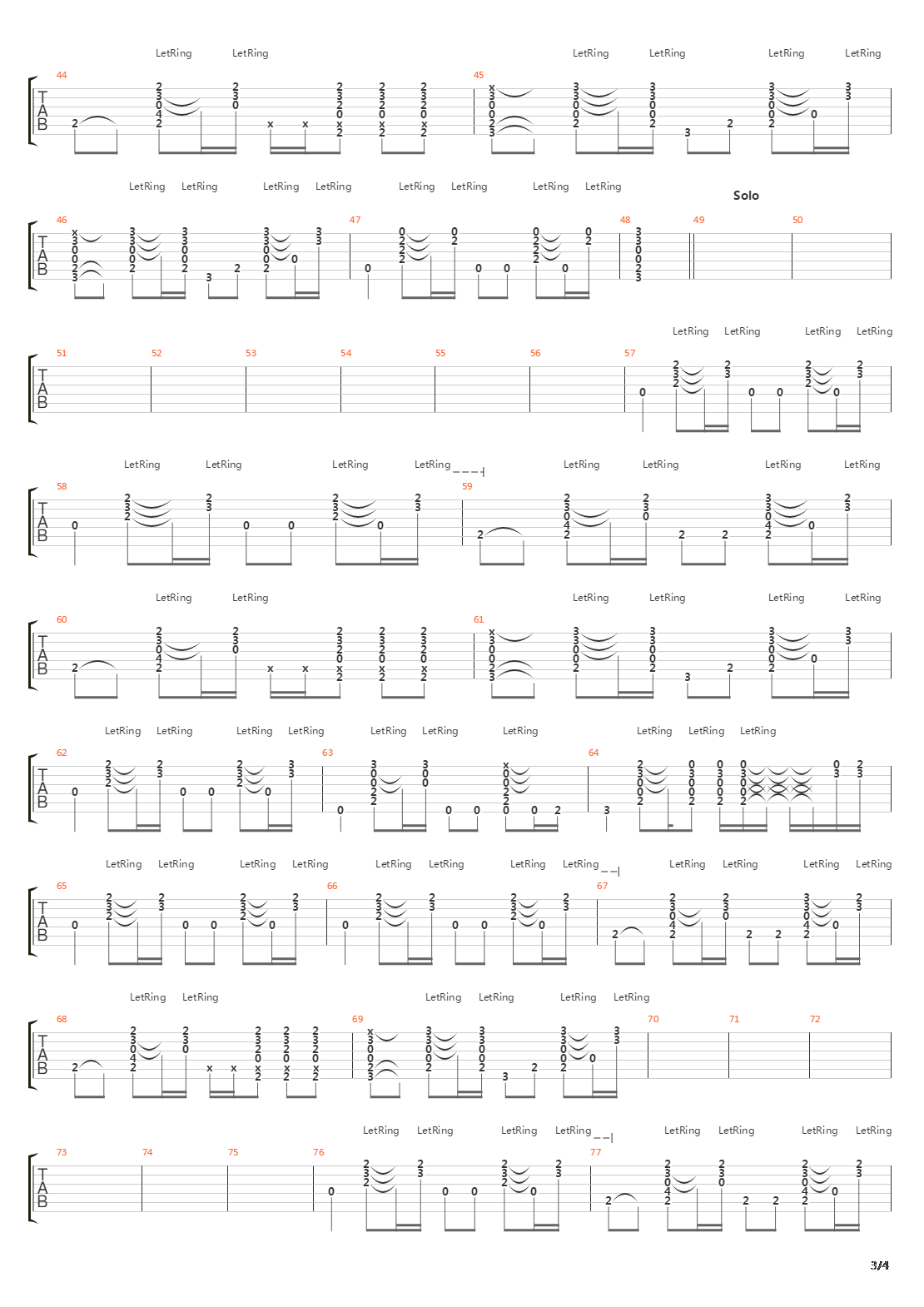 Alibis吉他谱