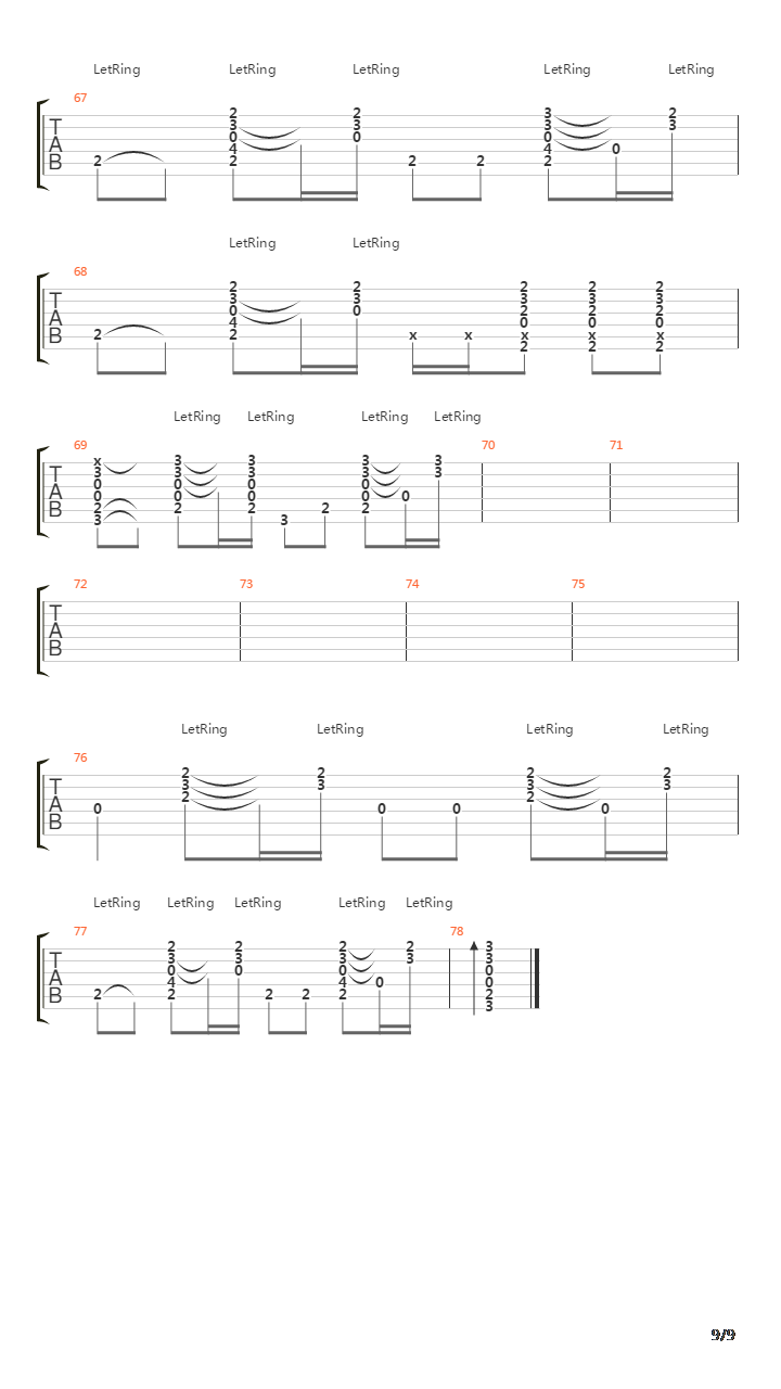 Alibis吉他谱