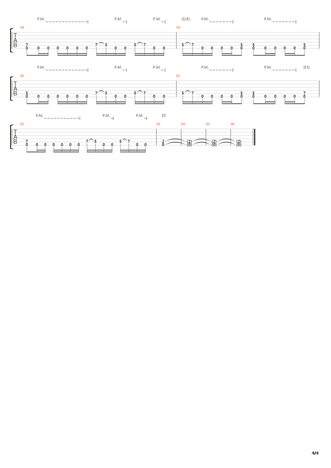 Colony Of Birchmen吉他谱