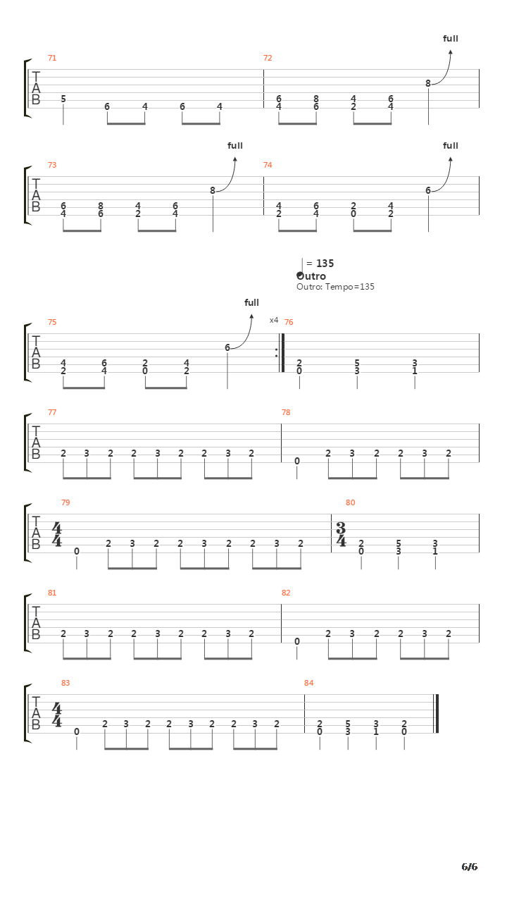 March Of The Fire Ants吉他谱