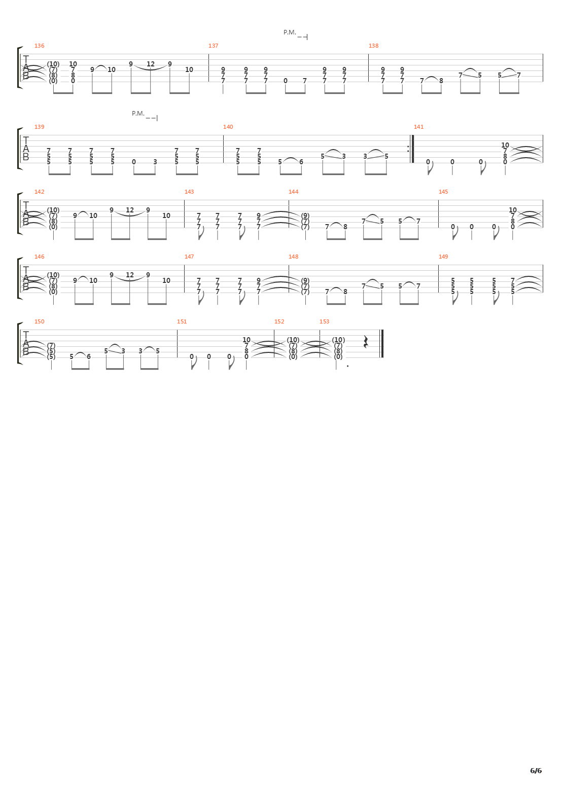 Oblivion吉他谱