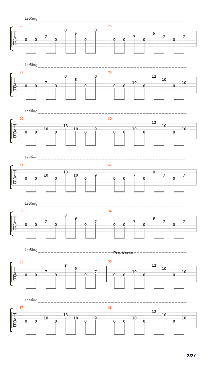 The Czar吉他谱