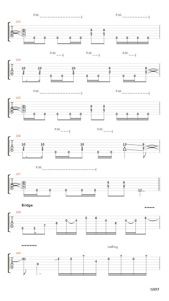 The Czar吉他谱