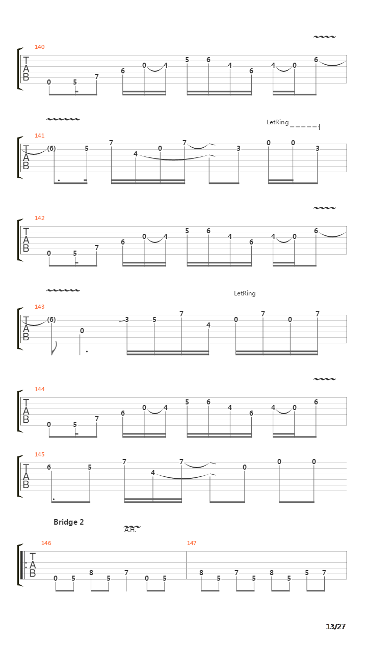 The Czar吉他谱