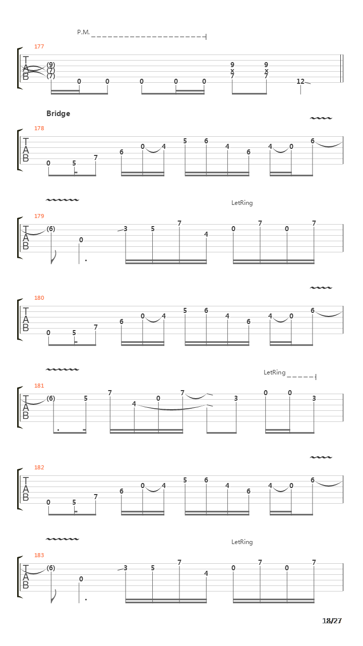 The Czar吉他谱