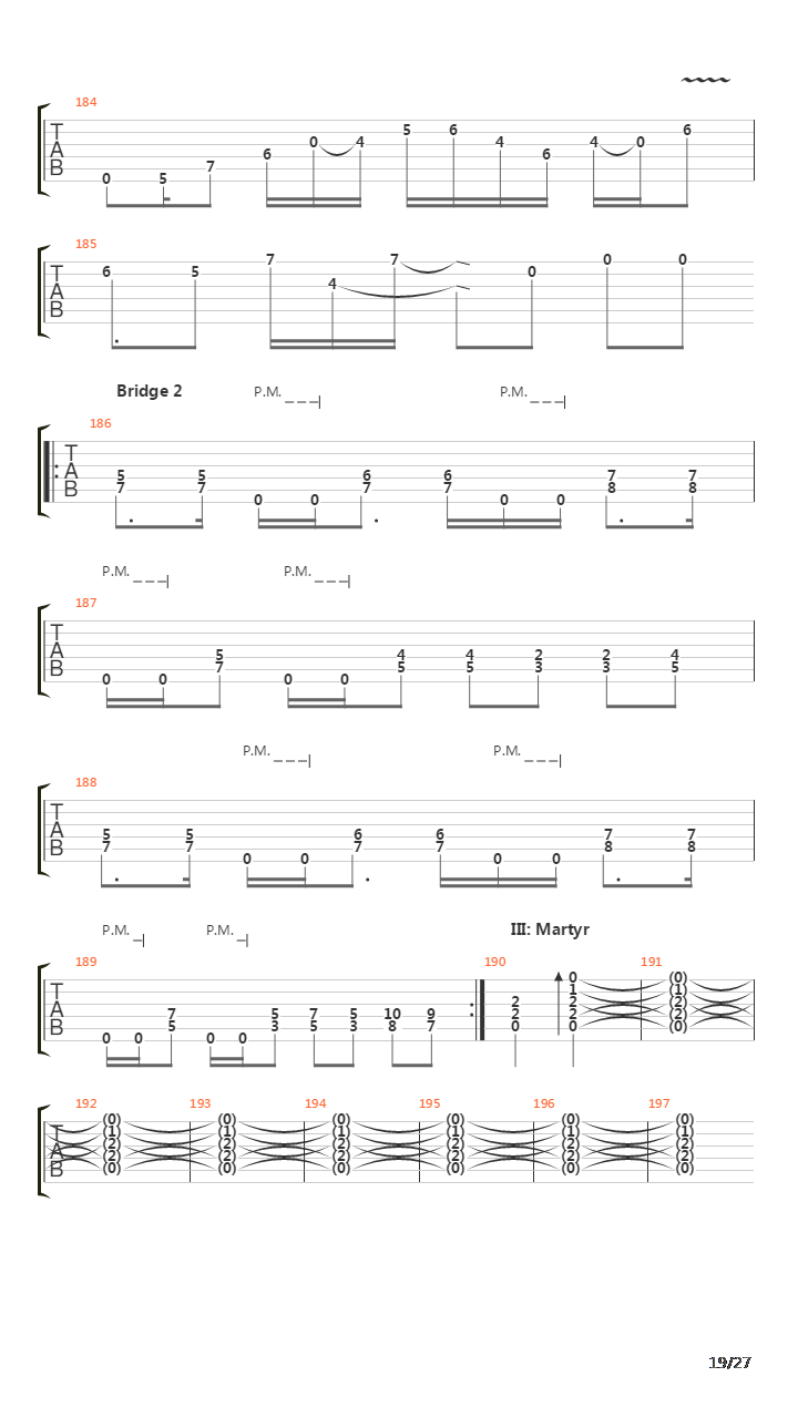 The Czar吉他谱