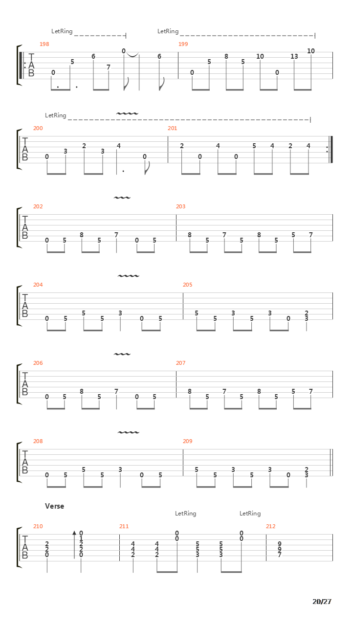 The Czar吉他谱