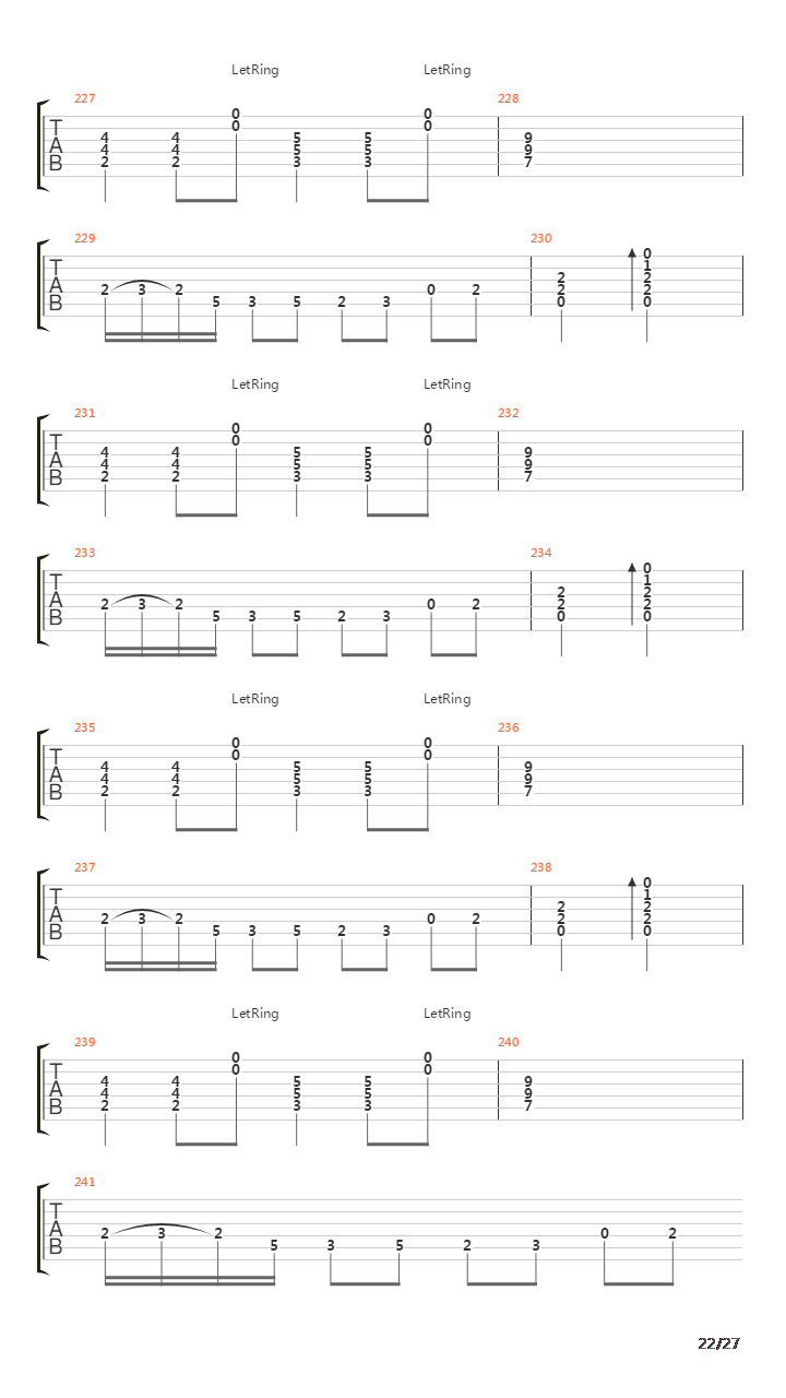 The Czar吉他谱