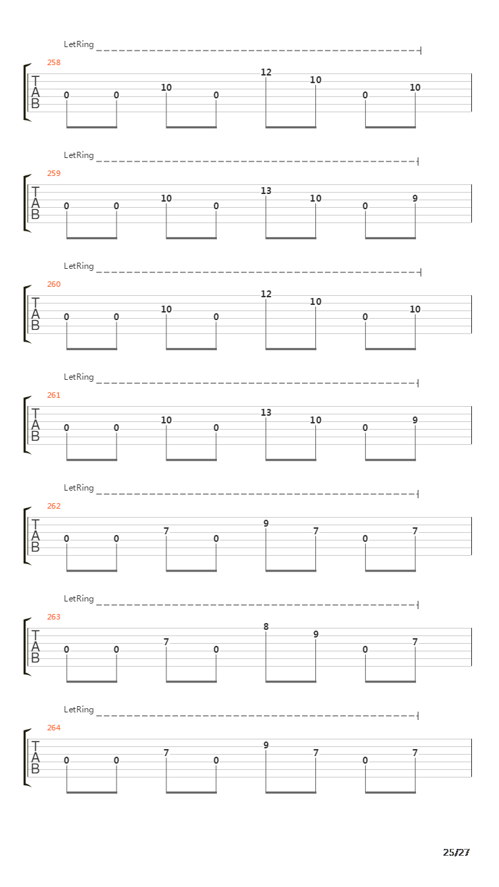 The Czar吉他谱