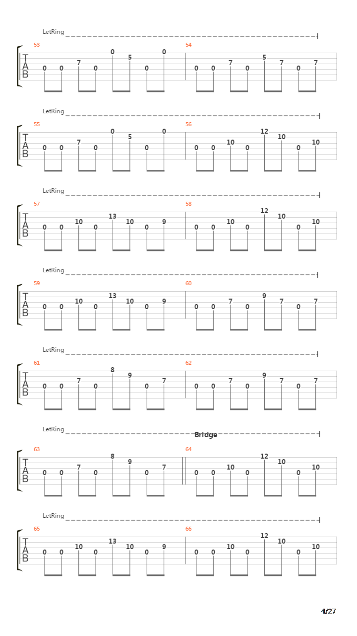 The Czar吉他谱