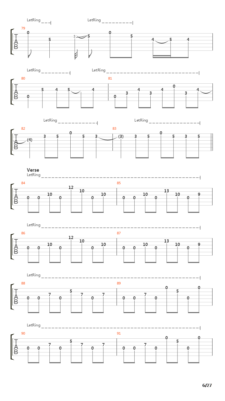 The Czar吉他谱