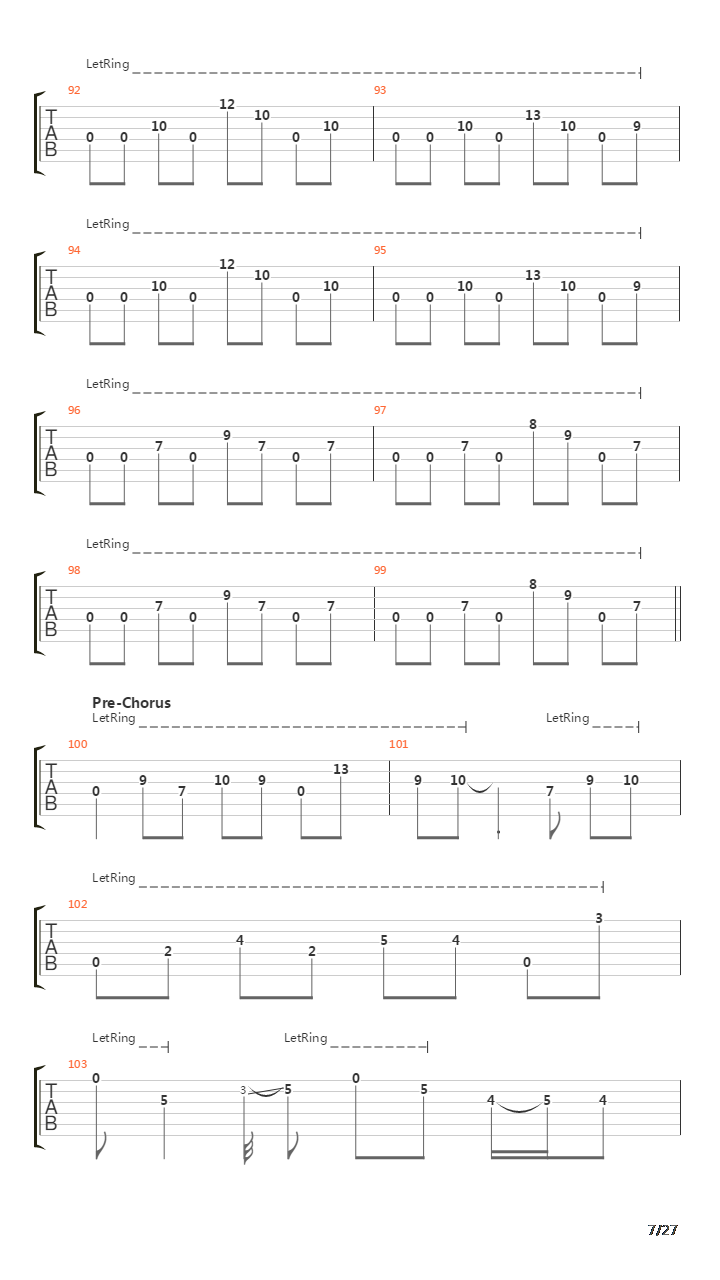 The Czar吉他谱