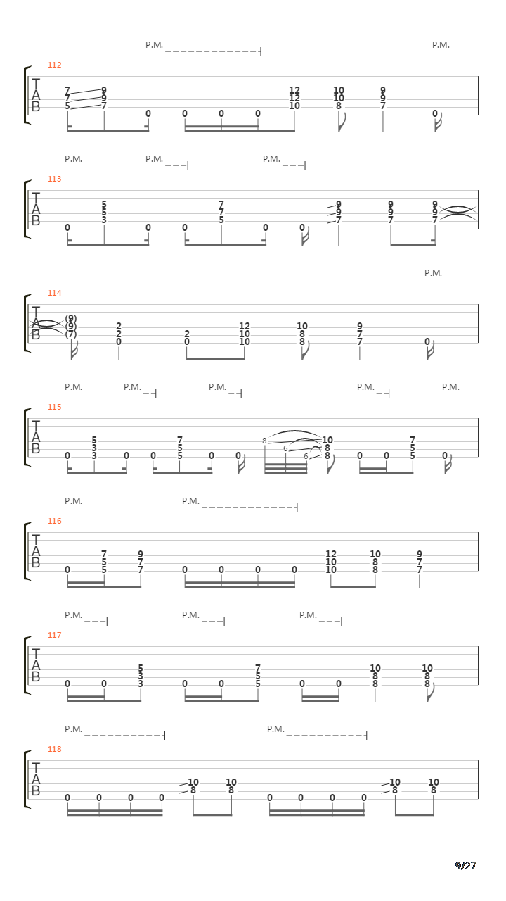 The Czar吉他谱