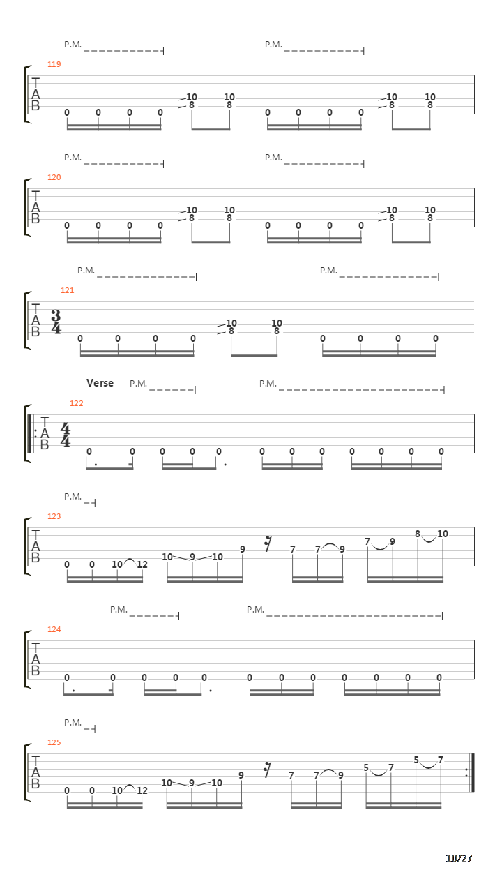 The Czar吉他谱