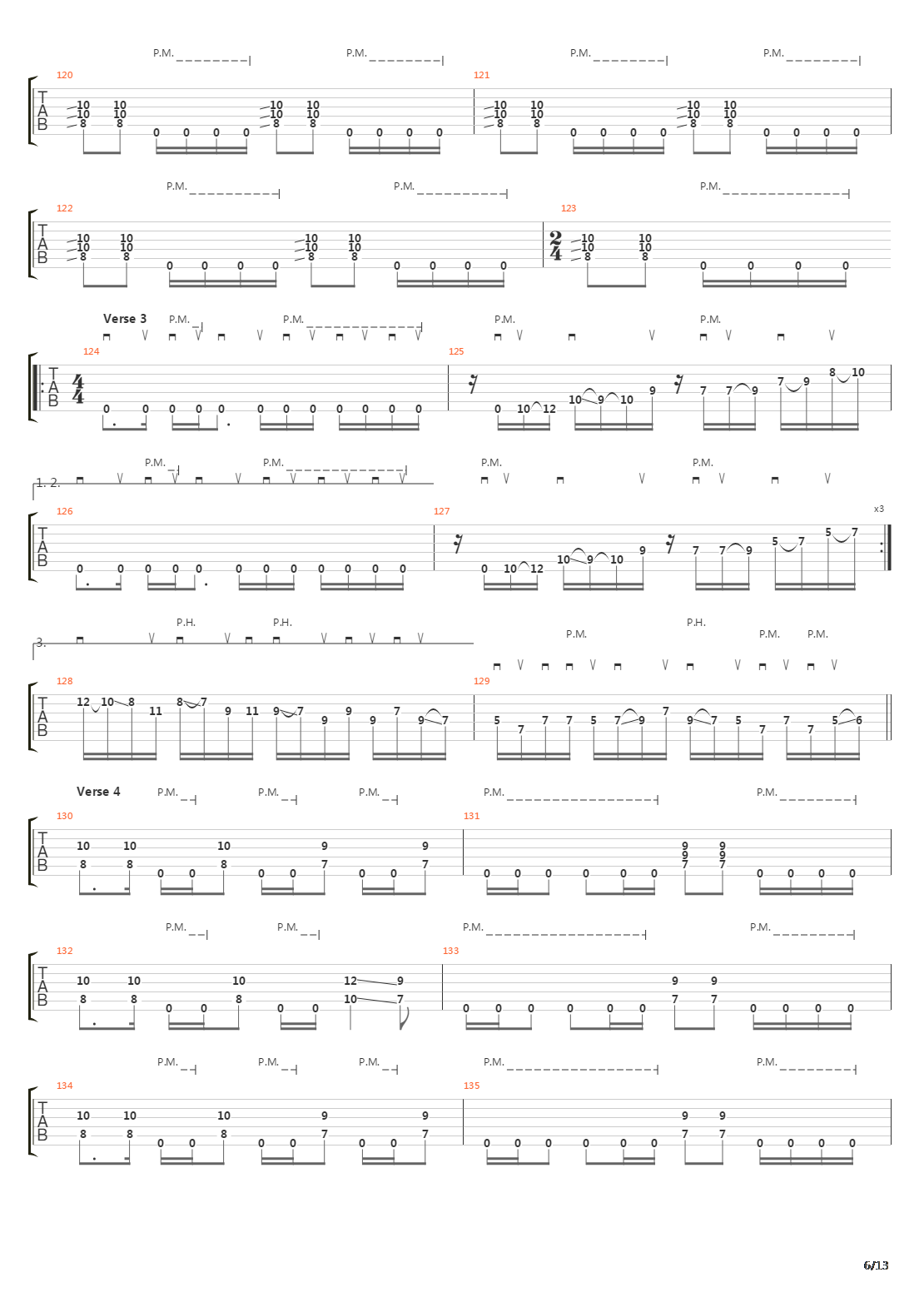 The Czar吉他谱