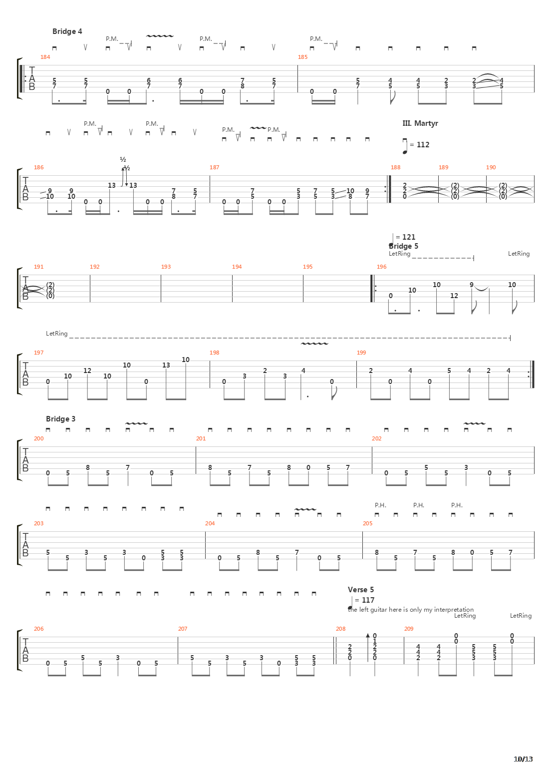 The Czar吉他谱