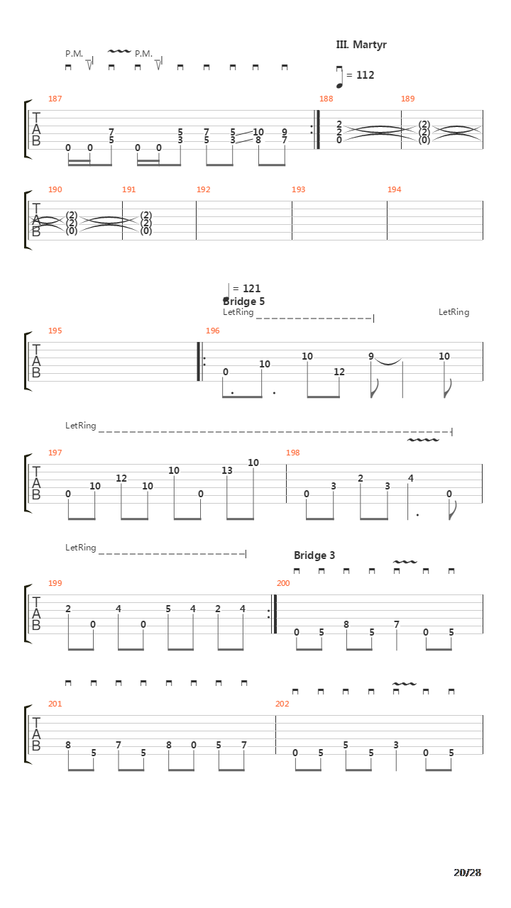 The Czar吉他谱