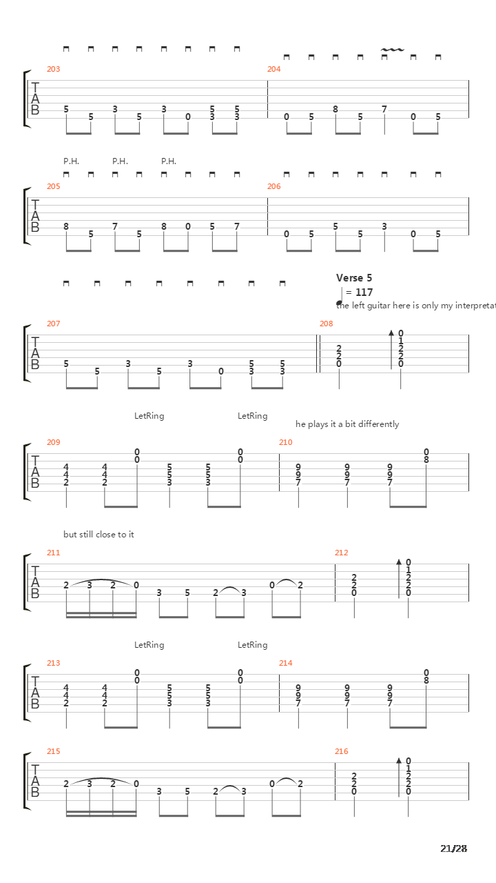 The Czar吉他谱