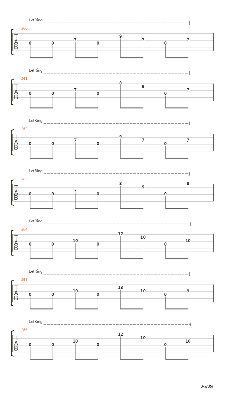 The Czar吉他谱