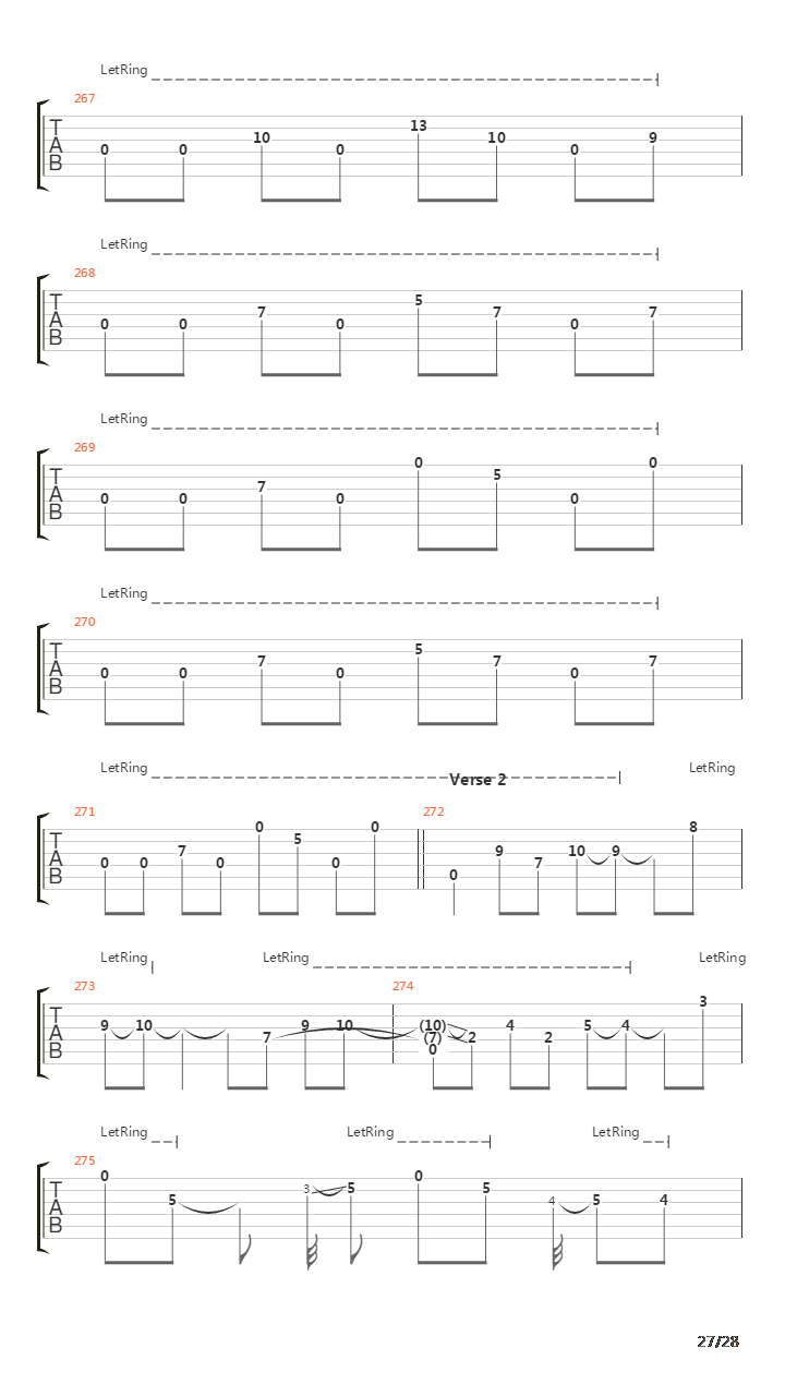 The Czar吉他谱