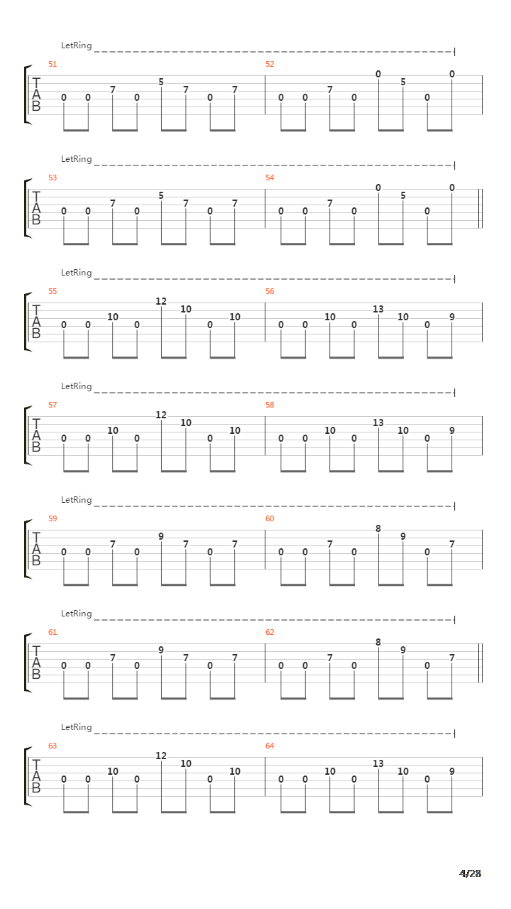 The Czar吉他谱