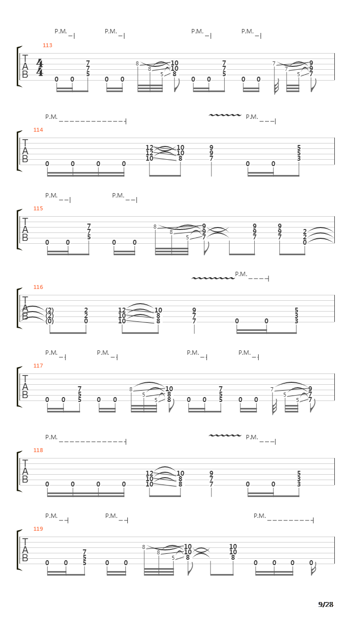 The Czar吉他谱