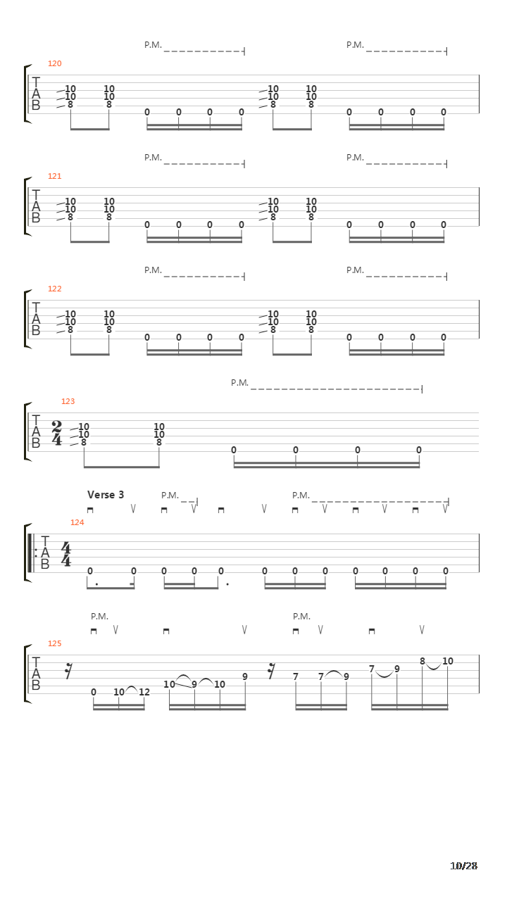 The Czar吉他谱