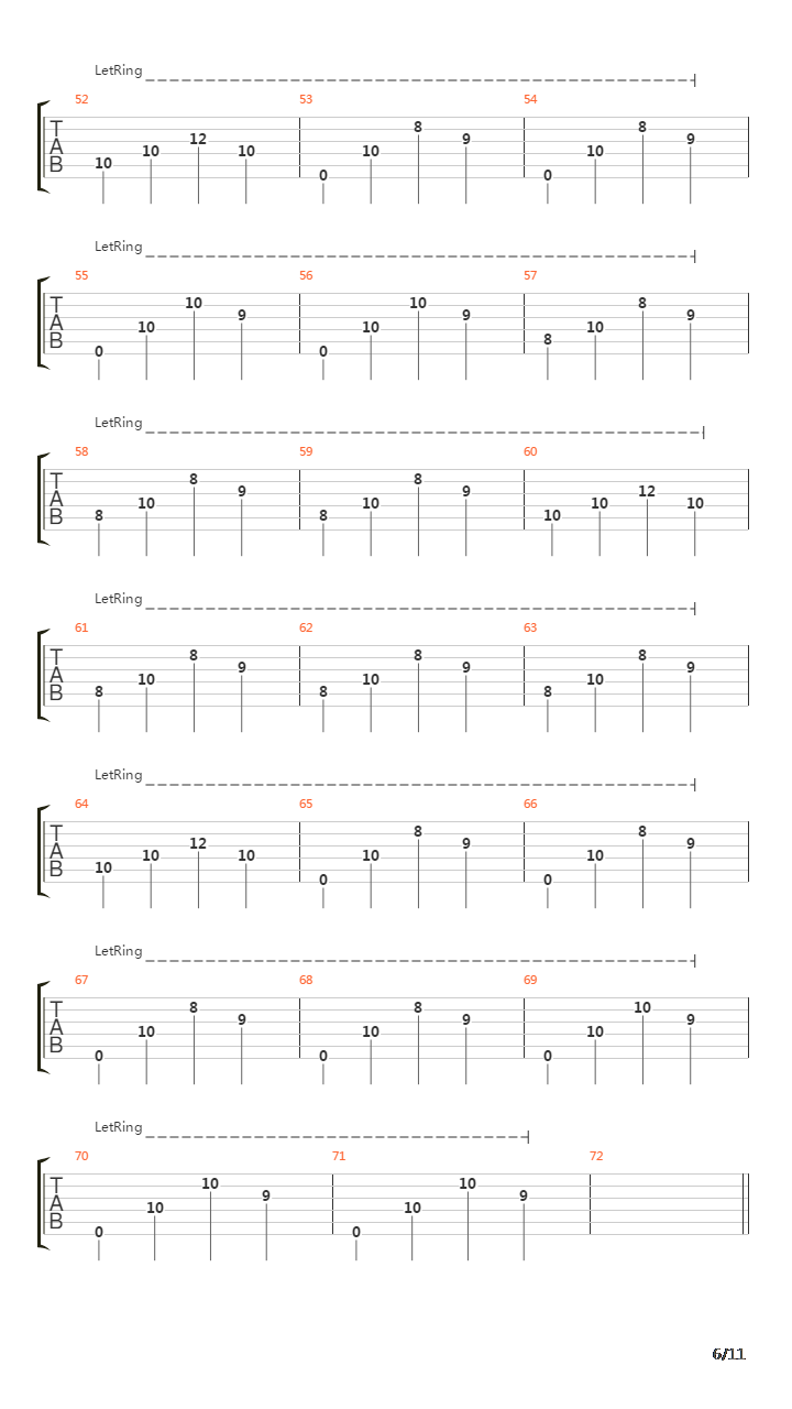 Accolades吉他谱