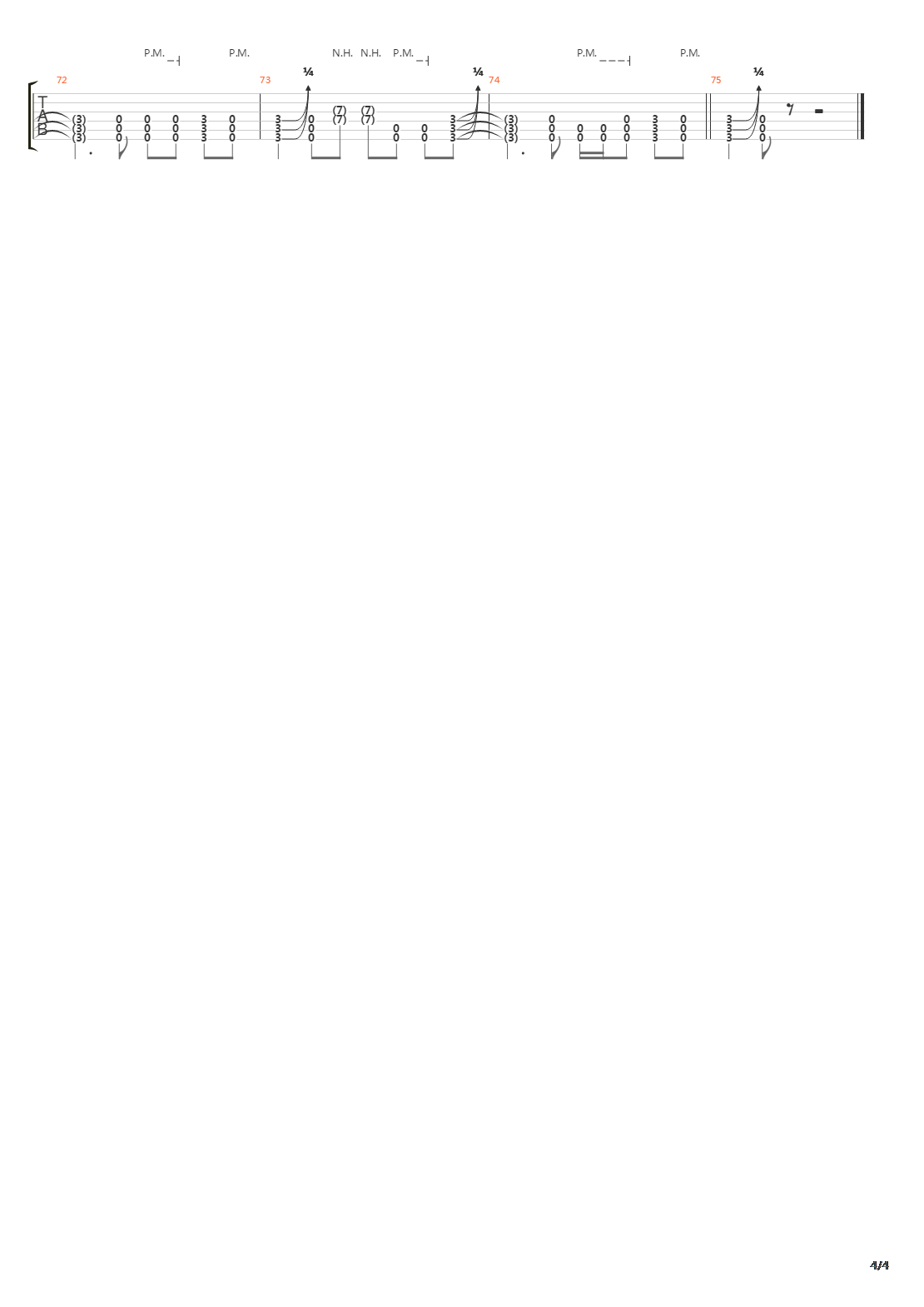 Hooch吉他谱