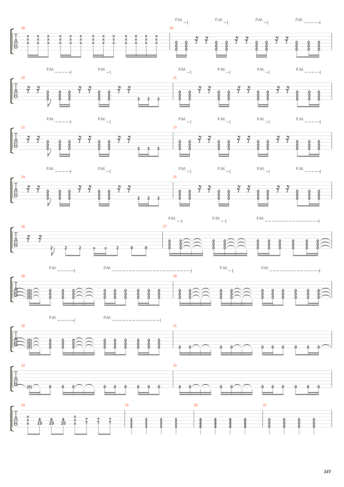 Vices吉他谱